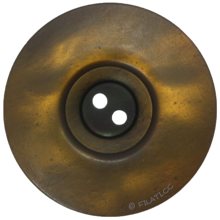 UNION KNOPF 450243/34mm | 22-Kupfer