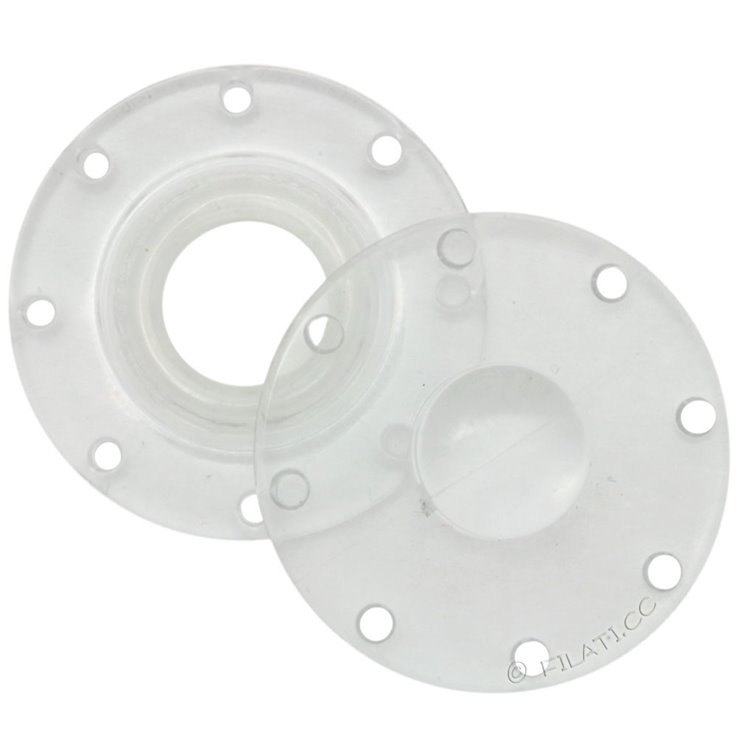 UNION KNOPF 58809/25mm | 10-Transparent