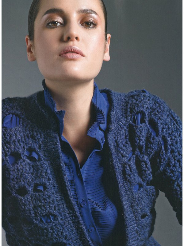 Lana Grossa HÄKELPULLI Alta Moda Cashmere