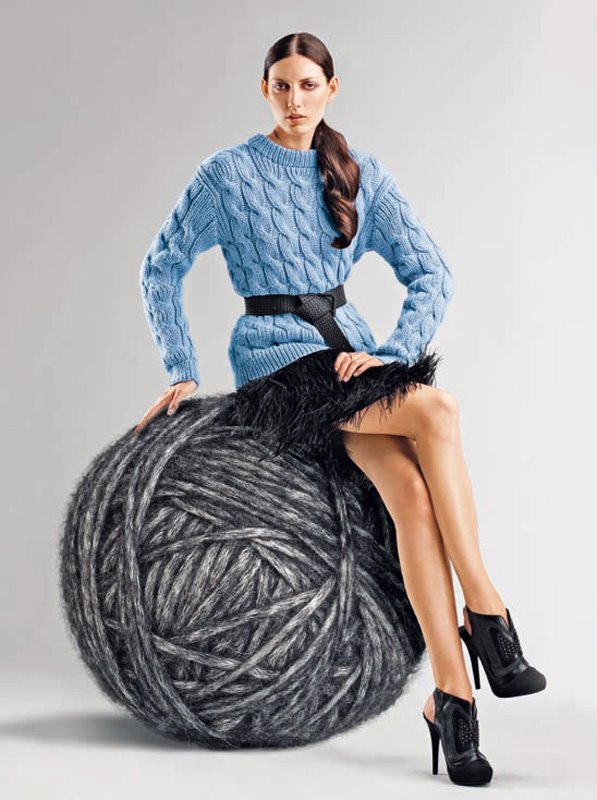 Lana Grossa Zopfpulli BINGO