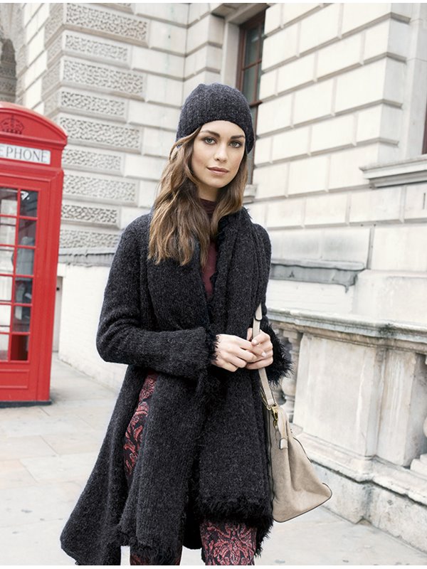 Lana Grossa KURZMANTEL Garzato Fleece/Fur