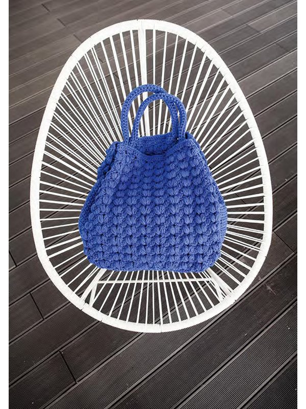 Lana Grossa HÄKELTASCHE Cotofine