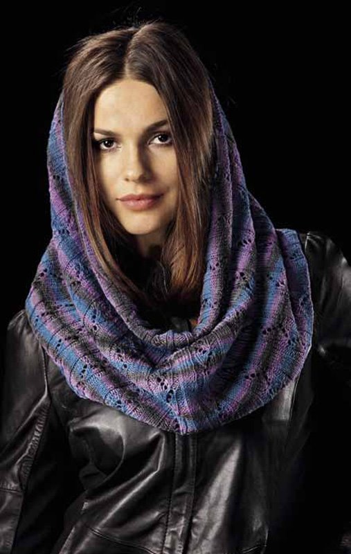 Lana Grossa SNOOD Lace Merino print/degradé