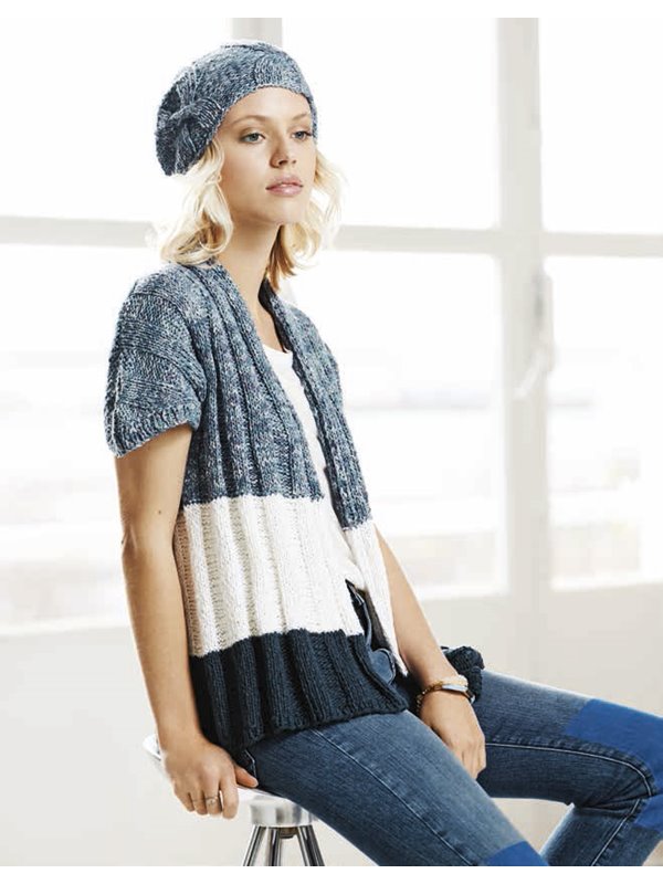 Lana Grossa RIPPENJACKE Vero