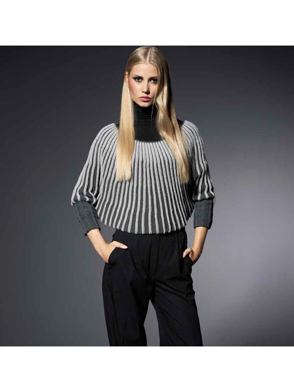 Lana Grossa PONCHOPULLI Mc Wool Merino Mix 140