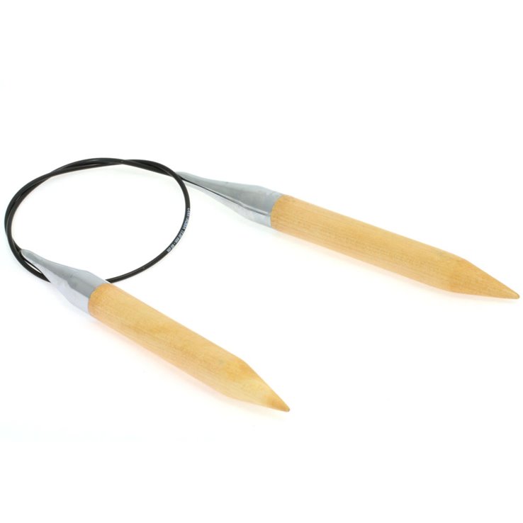 Lana Grossa Rundstricknadel Naturholz Big & Easy St. 15,0/60cm