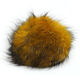 Lana Grossa FELLPOMPON Fuchs Bicolor | 302-Senf/Schwarz