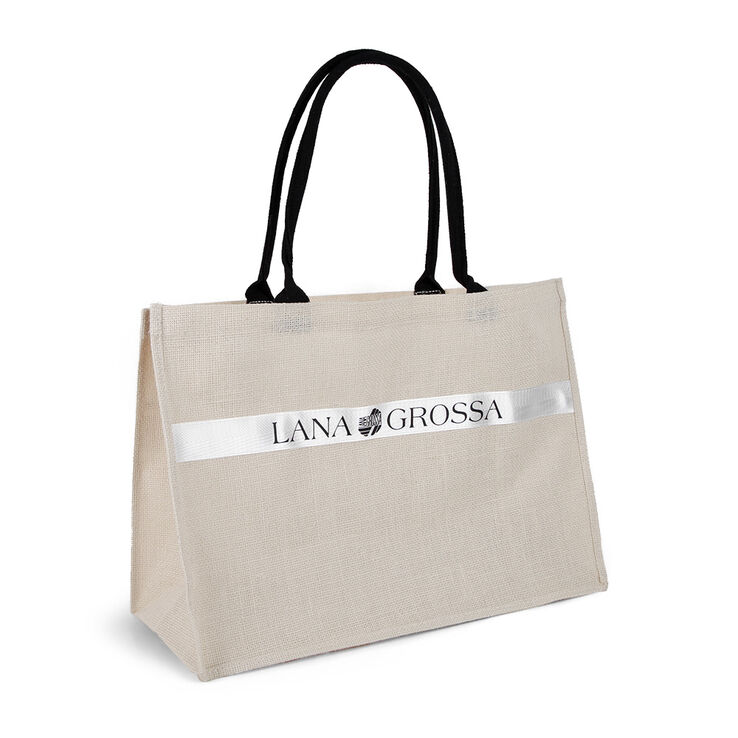 Lana Grossa Leinen Shopper | 01-Beige