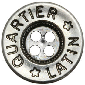 Lana Grossa Metallknopf 4-Loch 20mm