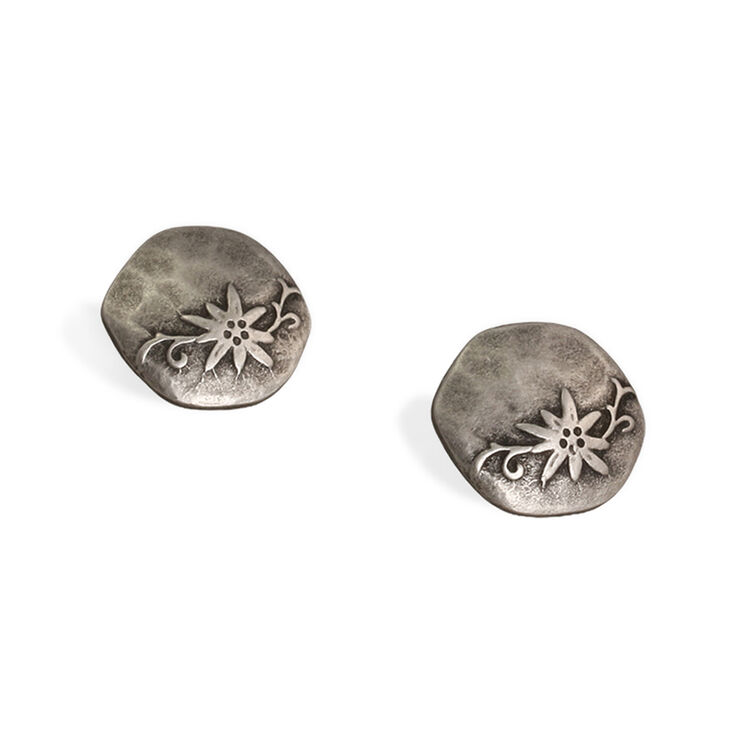 Union Knopf Metallknopf mit Öse 23mm | 83-Altsilber