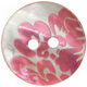 Lana Grossa UNION KNOPF 452665/18mm | 46-Silber/Rosa