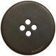 Union Knopf Knopf 4-Loch 20mm | 20-Dunkelbraun
