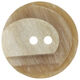 Union Knopf Knopf 2-Loch 23mm | 16-Braunbeige