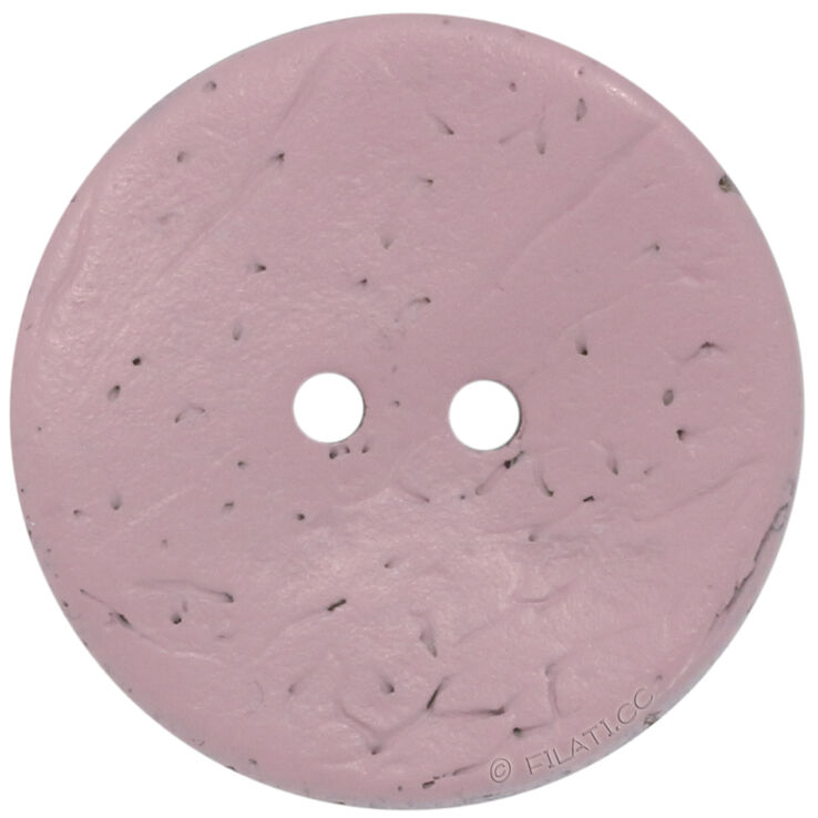 Union Knopf Kokos-Knopf 2-Loch 23mm | 046-Rosa