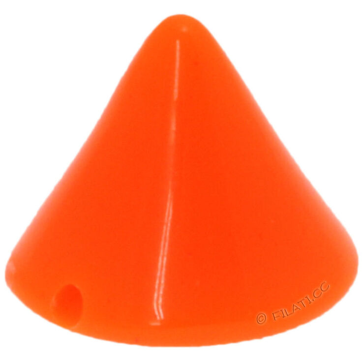 Union Knopf Niete zum annähen 10mm | 42-Neonorange