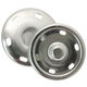Union Knopf Metalldruckknopf 30mm | 82-Silber