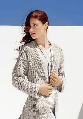 NETZMUSTERJACKE Elastico von Lana Grossa