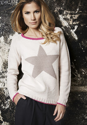 PULLI MIT STERN Cool Wool Big von Lana Grossa