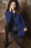 Lana Grossa MANTEL IM PERLMUSTER Cool Wool Alpaca