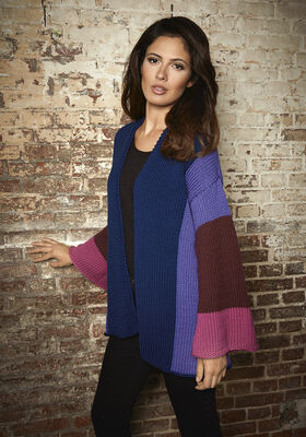 JACKE MIT COLOURBLOCKS Superbingo von Lana Grossa