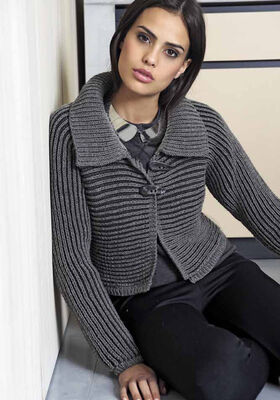 PATENTKIMONOJACKE Cool Wool big von Lana Grossa