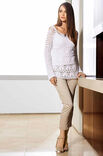 Lana Grossa PULLI IM SPITZENMUSTER Puntino