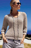 Lana Grossa PULLI IM HALBPATENTMUSTER Oro