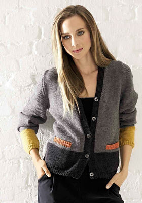 JACKE MIT TASCHEN Cool Wool Big von Lana Grossa