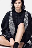 Lana Grossa CAPE MIT PERL-/WEBMUSTER Merino Air/Lace lux