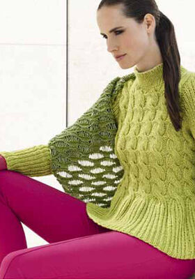 ZOPFMUSTERPULLI Alta Moda Alpaca von Lana Grossa