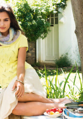 PULLI MIT LOCHMUSTER - Linarte von Lana Grossa