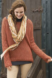 Lana Grossa OVERSIZED PULLI MIT RAUTEN Tiffany