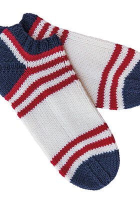 SOCKEN MIT RINGELN Elastico von Lana Grossa