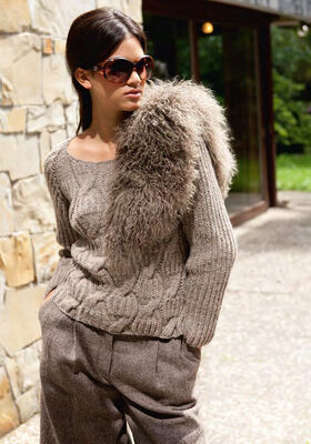 RAGLANPULLI Alta Moda Alpaca von Lana Grossa