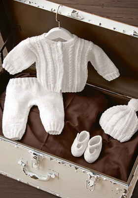 JACKE, HOSE, MÜTZE, SCHUHE CW Baby von Lana Grossa