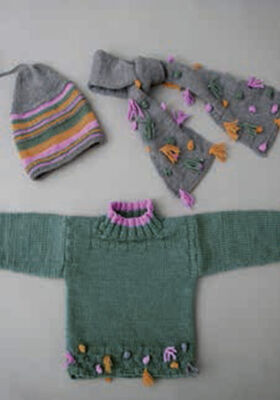 PULLOVER,SCHAL,MÜTZE CW Big Melange/Big von Lana Grossa