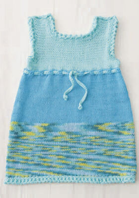 KLEID Cotone/Cotone Print von Lana Grossa