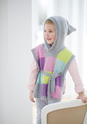 KAPUZENPONCHO Linarte/Silkhair von Lana Grossa