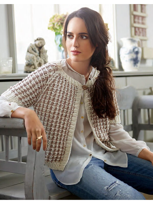 Lana Grossa RAGLANJACKE Cashsilk/Organico