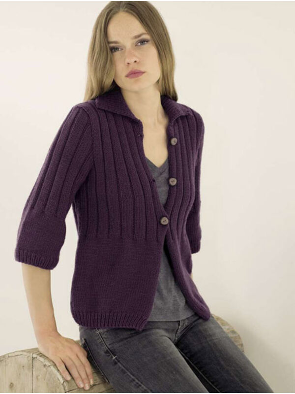 Lana Grossa Jacke BINGO melange