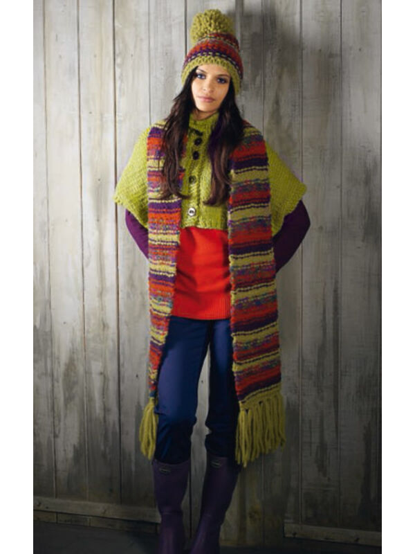 Lana Grossa Kurzjacke_Rippenkragen Ragazza LEI