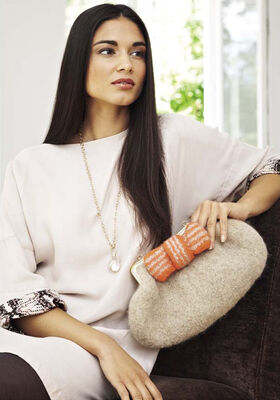 CLUTCH Feltro uni von Lana Grossa