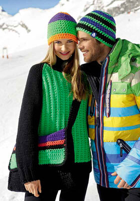 RAGLANPULLI Mille II uni/neon von Lana Grossa