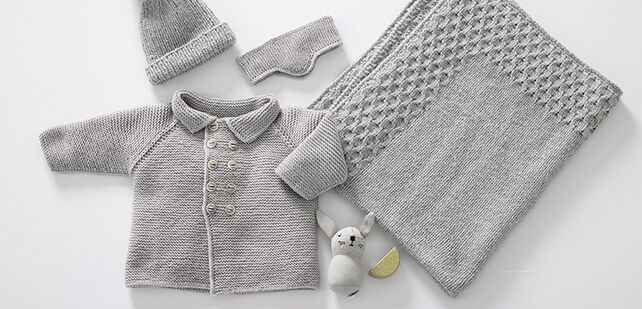 Du möchtest Babywolle kaufen, hast aber noch keine Strickidee?