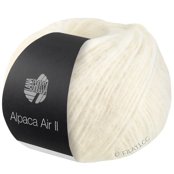 Lana Grossa ALPACA AIR II | 01-Rohweiß