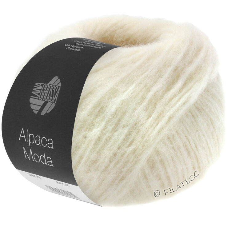 Lana Grossa ALPACA MODA | 01-Weiß