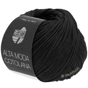 Lana Grossa ALTA MODA COTOLANA | 17-Schwarz