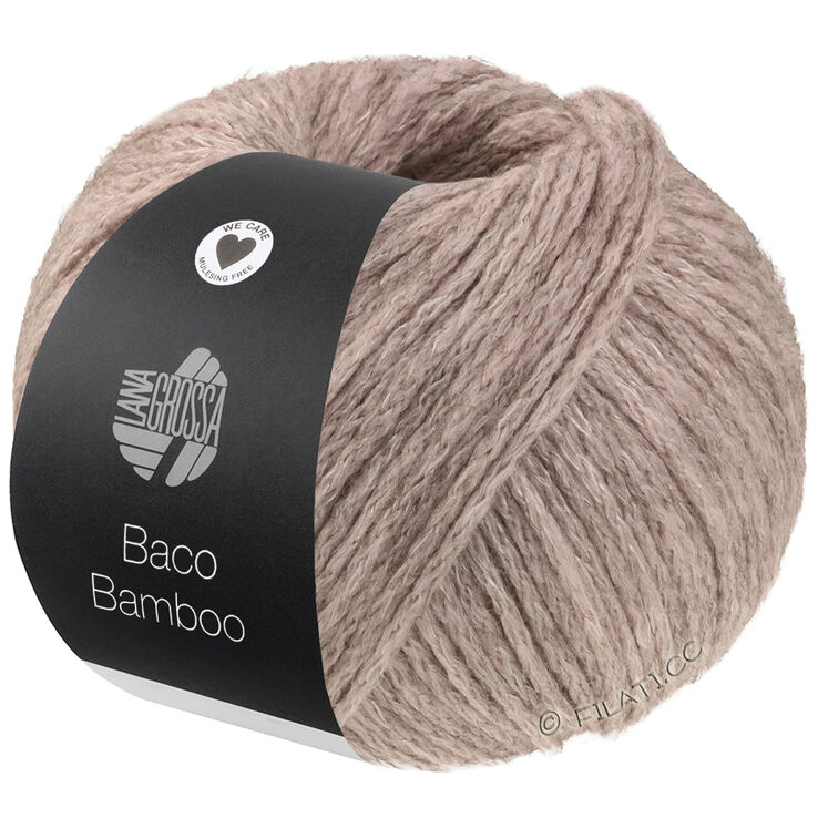 Lana Grossa BACO BAMBOO | 01-Graurosa