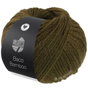 Lana Grossa BACO BAMBOO | 07-Dunkeloliv