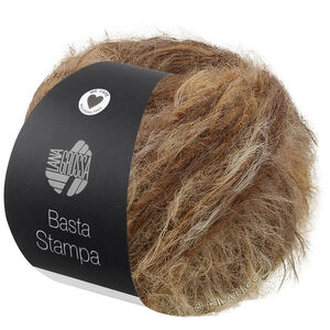 Lana Grossa BASTA STAMPA | 209-Beige/Camel/Taupe/Graubraun